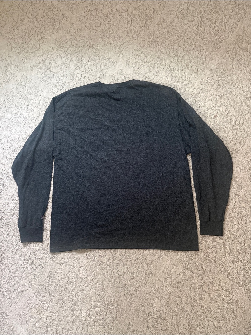 Rutgers Camden Champion Black Long Sleeve Tee - Picture 4 of 5